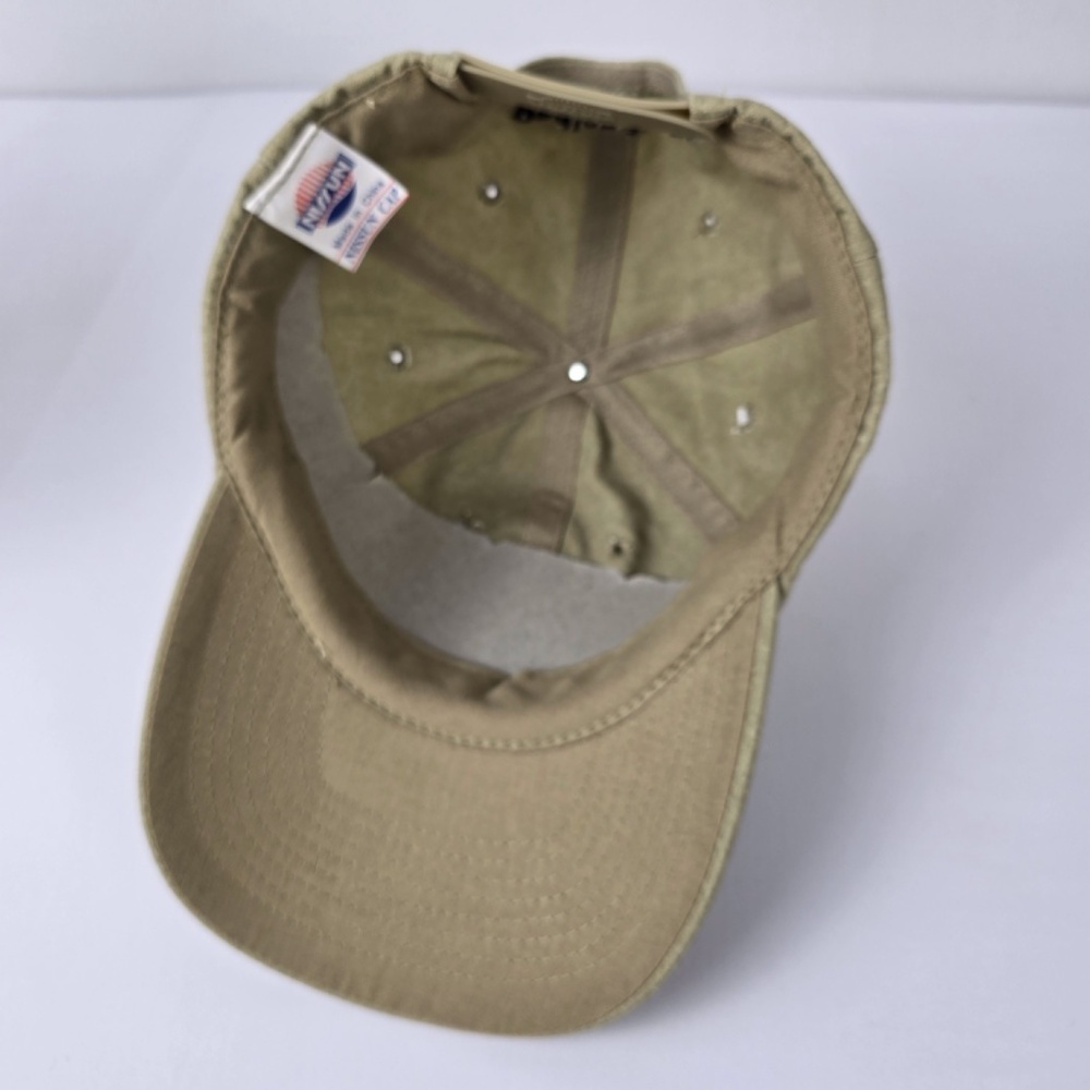 DEADSTOCK HUSTLER CLUB Cap Hat Larry Flynt's Vtg 90s Tan Adjustable Nissun NWOT - Picture 5 of 5